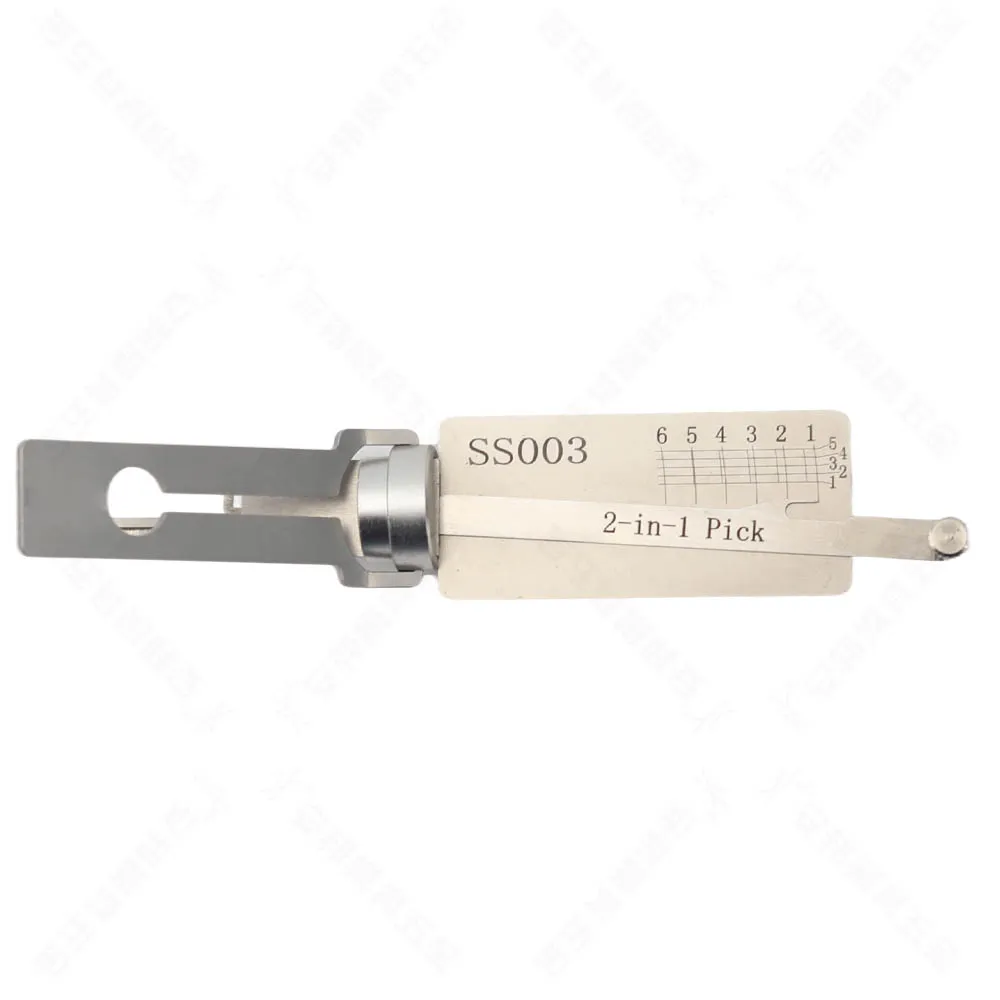 Lishi 2 в 1 инструменты SS003 для открывания замков, ручной инструмент, профессиональный Loc ksmith
Lishi 2 в 1 инструменты SS003 для открывания замков, ручной инструмент, профессиональный Loc ksmith