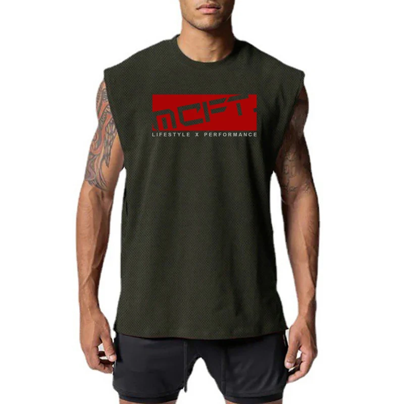 Oversized Open Side Cut Off Gym Clothing Mesh Quick Dry Fitness Singlets Bodybuilding Tank Top Mens Muscle Sleeveless T Shirt
Oversized Open Side Cut Off Gym Clothing Mesh Quick Dry Fitness Singlets Bodybuilding Tank Top Mens Muscle Sleeveless T Shirt