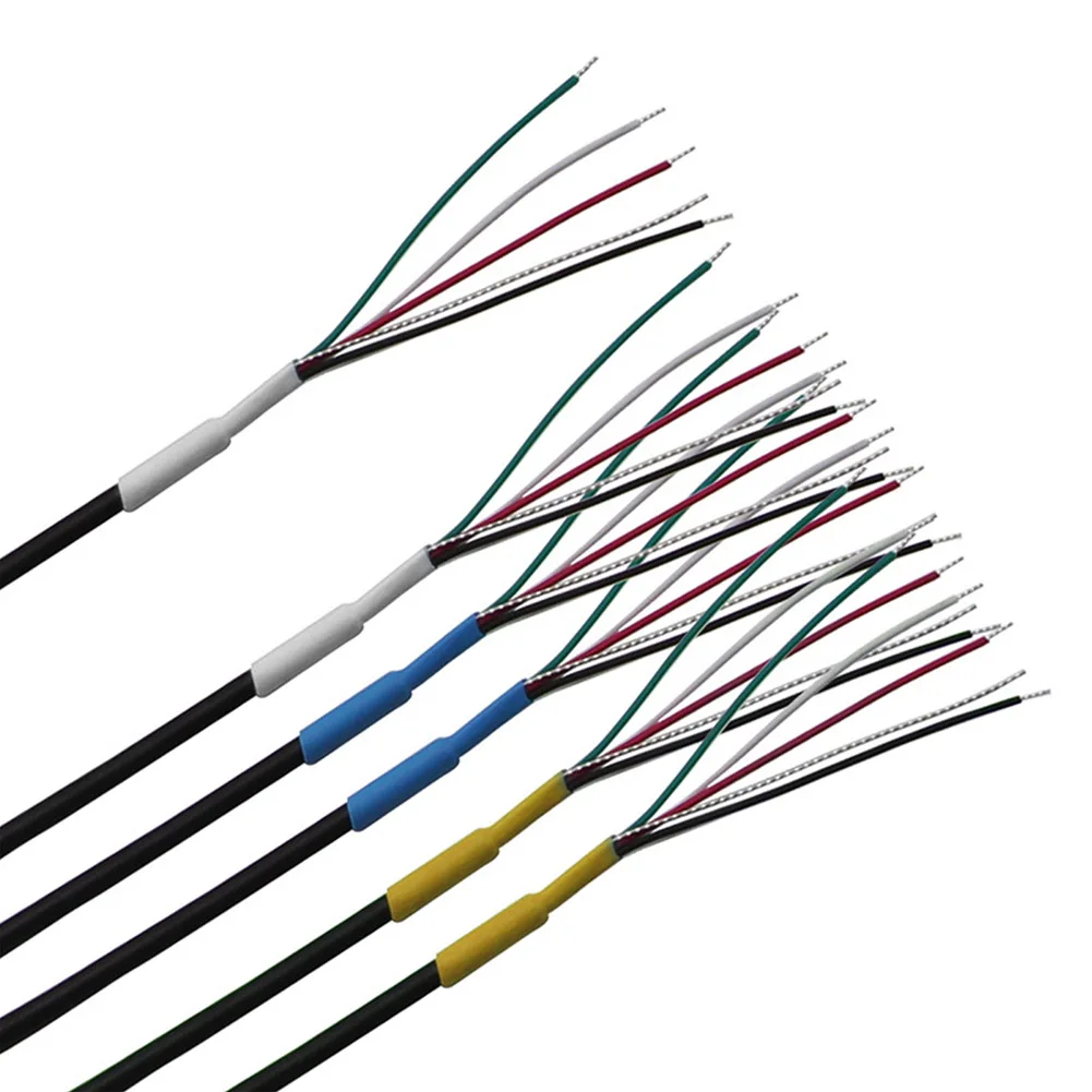 6 Pcs Guitar Pickup Cable Shielded 4 Conductor Tin-copper Ground Circuit Hookup Wire 28 AWG Musical Instruments Accessories
6 Pcs Guitar Pickup Cable Shielded 4 Conductor Tin-copper Ground Circuit Hookup Wire 28 AWG Musical Instruments Accessories