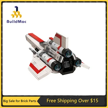 MOC 우주 전투 은하계 식민지 바이페럴 MKII/MKI 빌딩 블록, 우주 군사 항공기 시리즈, DIY 교육, 어린이 장난감 선물