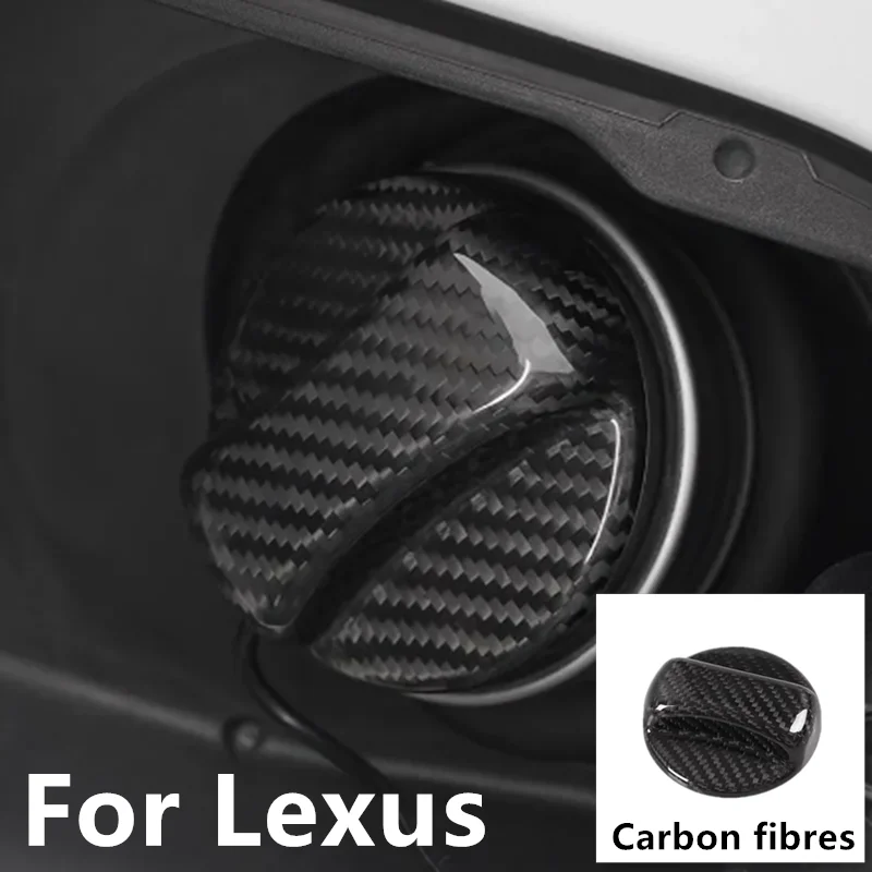 

Carbon Fibre Fuel Tank Cap For Lexus RC ES200 RX NX300 LM is350 GS CT isf GX LX RCF LS LC UX Car Fuel Tank Cap Decorative cover