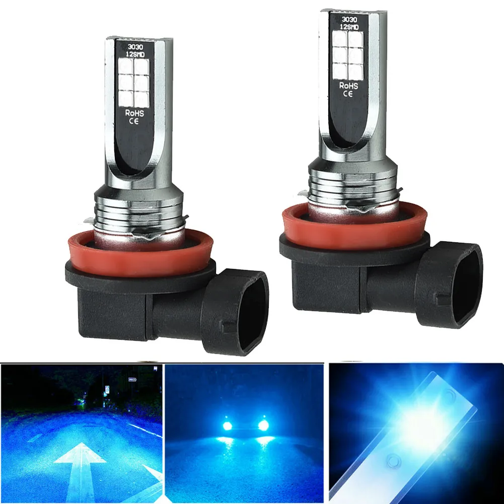2pcs H11 Car LED Headlight 110W 20000LM Fog Light Bulb 8000K Blue Anti-Glare Driving DRL Lamp With 3030 LED Chips
2pcs H11 Car LED Headlight 110W 20000LM Fog Light Bulb 8000K Blue Anti-Glare Driving DRL Lamp With 3030 LED Chips