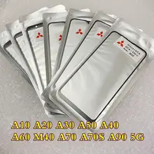 Lentille frontale LCD, 10 pièces/lot, pour Samsung Galaxy A10 A20 A30 A50 A40 A60 M40 A70 A70S A90 5G=