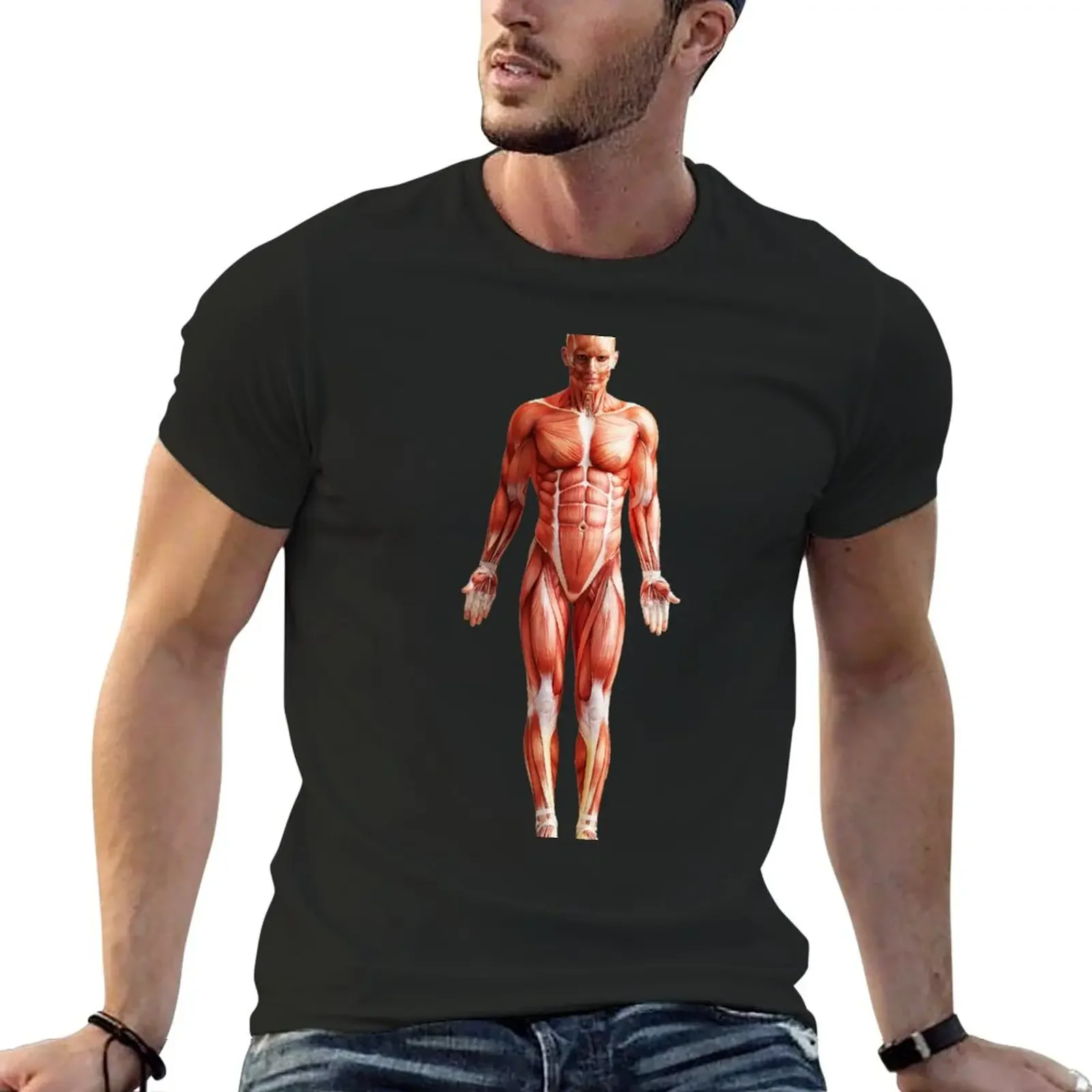 Human Muscle System - Male front view T-Shirt Aesthetic clothing funnys mens champion t shirts
Human Muscle System - Male front view T-Shirt Aesthetic clothing funnys mens champion t shirts