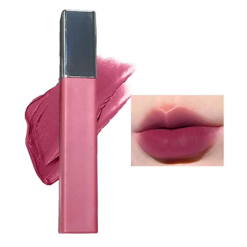 

Matte Lipstick Waterproof Long Lasting Matte Lip Glaze Non-stick Cup Beauty Lip Gloss Tint Plumper Women Cosmetic Makeup Tools