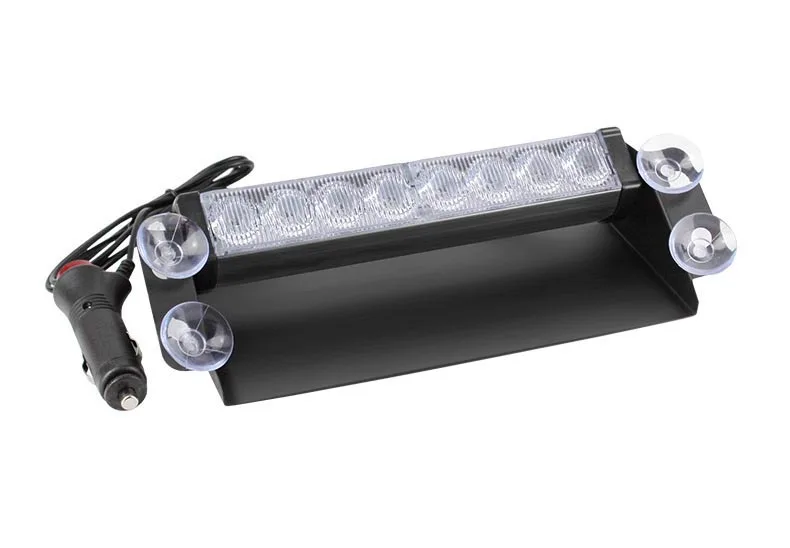 8 LED Warning Strobe light Car Police Emergency Flashing Light 3 Modes 12V Emergency Signal Lamps Red Blue Amber 8 LED Warning Strobe light Car Police Emergency Flashing Light 3 Modes 12V Emergency Signal Lamps Red Blue Amber