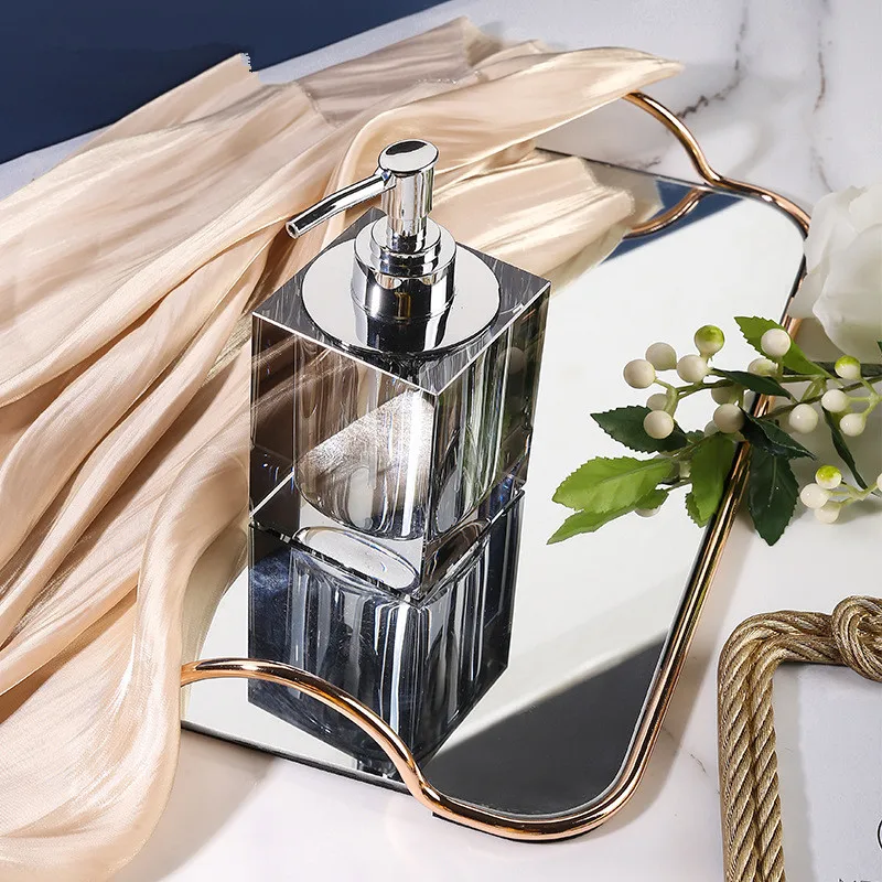 European Style Crystal Home Hotel Bathroom Accessory Supplies Decor Washing Mouthwash Cup Soap Dish Lotion Bottle Decorations
European Style Crystal Home Hotel Bathroom Accessory Supplies Decor Washing Mouthwash Cup Soap Dish Lotion Bottle Decorations