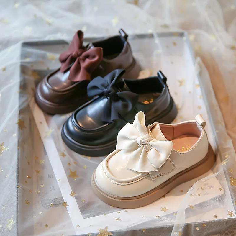 2023 Autumn New Fashion British Style Bowknot Girls Leather Shoes for School Party Kids Black Loafers Slip-on Children Flats
2023 Autumn New Fashion British Style Bowknot Girls Leather Shoes for School Party Kids Black Loafers Slip-on Children Flats