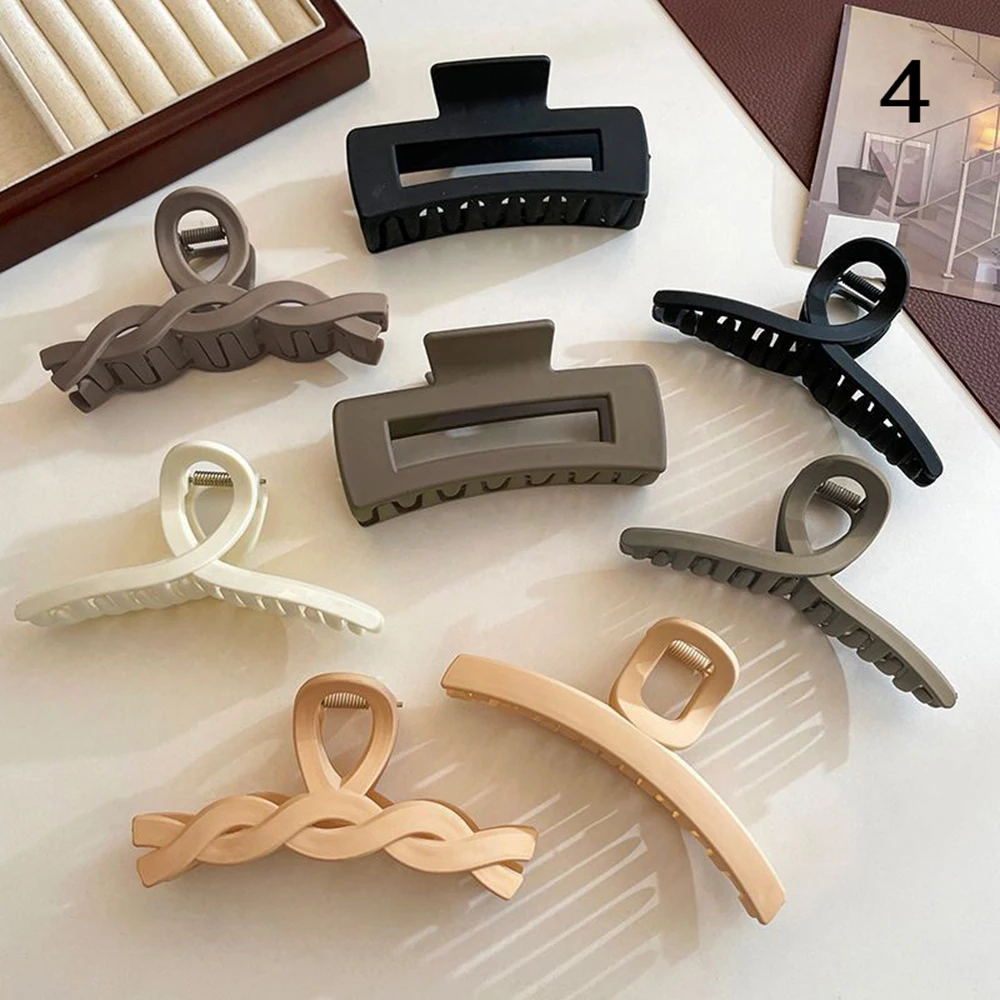 8PCs/Set Women Claw Clip Headwear Set Coffee Black Hair Claw Acrylic Large Crab Hairpins Korea Clip Barrette Hair Accessories
8PCs/Set Women Claw Clip Headwear Set Coffee Black Hair Claw Acrylic Large Crab Hairpins Korea Clip Barrette Hair Accessories