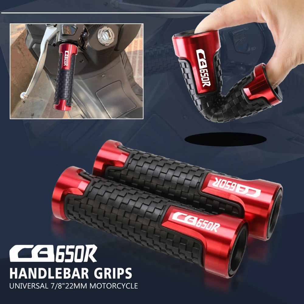 For HONDA CB650R CB 650R CB 650 R 2019-2023 CB650F 2014 2015 2016 7/8"22mm Motorcycle Anti-Slip Handle Bar Handlebar Hand Grips
For HONDA CB650R CB 650R CB 650 R 2019-2023 CB650F 2014 2015 2016 7/8"22mm Motorcycle Anti-Slip Handle Bar Handlebar Hand Grips