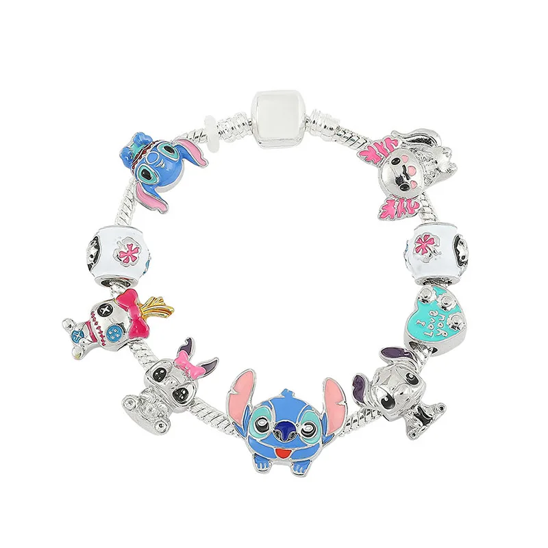 Disney Stitch Bracelet Mickey Mouse Cartoon Bracelet Anime Kawaii Accessories Jewelry Bracelet for Women Girl Children's Gifts
Disney Stitch Bracelet Mickey Mouse Cartoon Bracelet Anime Kawaii Accessories Jewelry Bracelet for Women Girl Children's Gifts