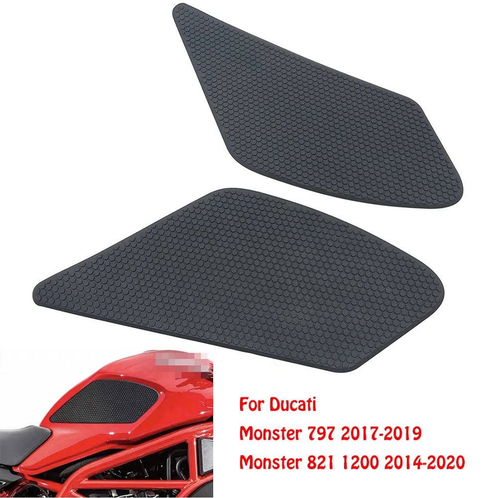 Противоскользящая наклейка на мотоцикл для Ducati Monster 797 821 1200 2014-2020, защитная накладка на колено
Противоскользящая наклейка на мотоцикл для Ducati Monster 797 821 1200 2014-2020, защитная накладка на колено