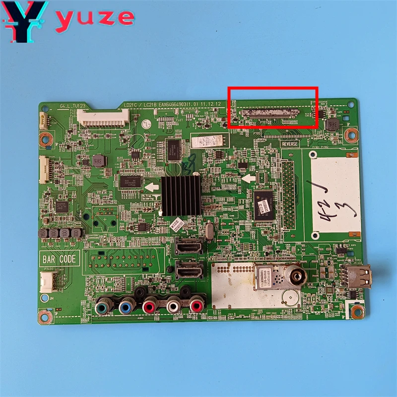 Good Test For LG 42CS460 42LS3400 42LS4100 42LS340T 42LS340S Main Board EAX64664903 (1.0) EBT62058314 EBT62082625 Motherboard
Good Test For LG 42CS460 42LS3400 42LS4100 42LS340T 42LS340S Main Board EAX64664903 (1.0) EBT62058314 EBT62082625 Motherboard
