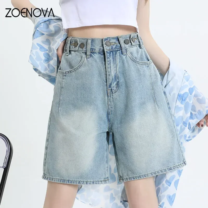 ZOENOVA 2023 Summer New Style Non Stretch Hot Girl Trend Elastic Waist Adjustable Five Point Pants Jeans Women's Studio Shoot
ZOENOVA 2023 Summer New Style Non Stretch Hot Girl Trend Elastic Waist Adjustable Five Point Pants Jeans Women's Studio Shoot