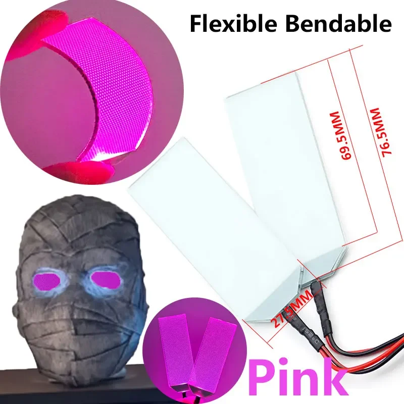 Розовые гибкие светящиеся глаза, комплекты для дистанционного управления, сенсорный переключатель, гибкий глаз, фотомаска на Хэллоуин, аксессуары для косплея
Розовые гибкие светящиеся глаза, комплекты для дистанционного управления, сенсорный переключатель, гибкий глаз, фотомаска на Хэллоуин, аксессуары для косплея