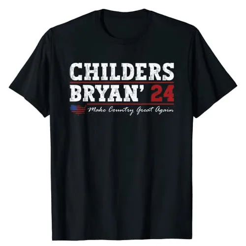 Vintage Childers Bryan 2024 Election Make Country Great T-Shirt Funny Country-Music Lover Graphic Tee Tops Short Sleeve Blouses
Vintage Childers Bryan 2024 Election Make Country Great T-Shirt Funny Country-Music Lover Graphic Tee Tops Short Sleeve Blouses