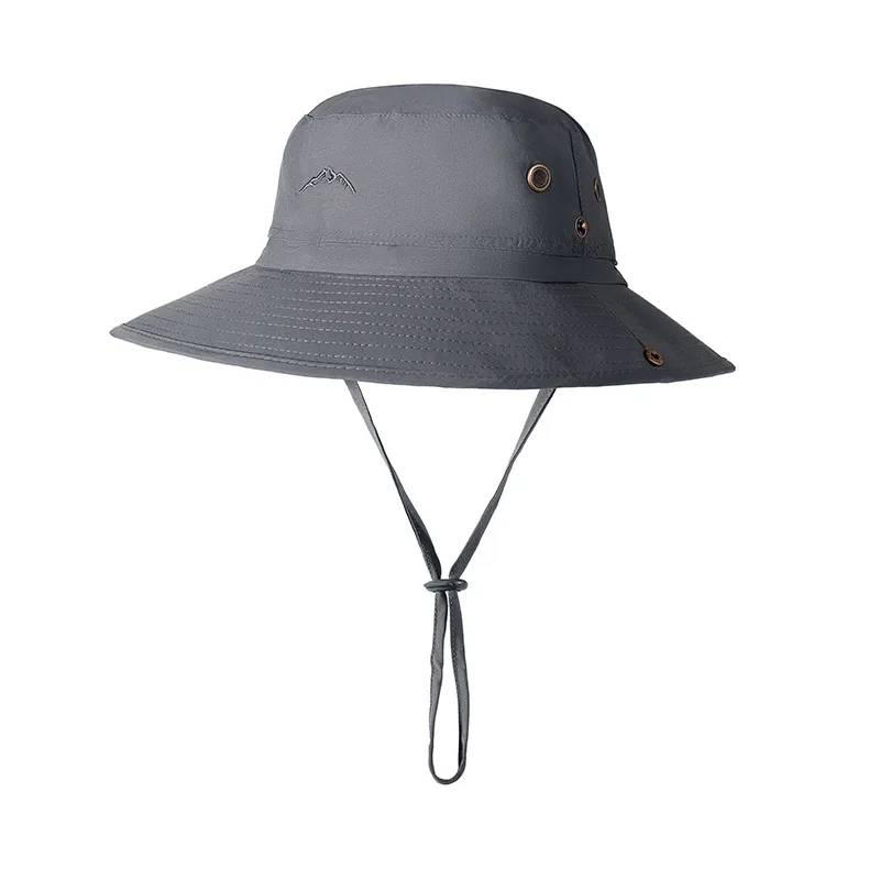 

Cross-border Men's Anti-howling Hat In Summer, Outdoor Anti-ultraviolet Sun Hat, Splash-proof Breathable Big-brimmed Fishin