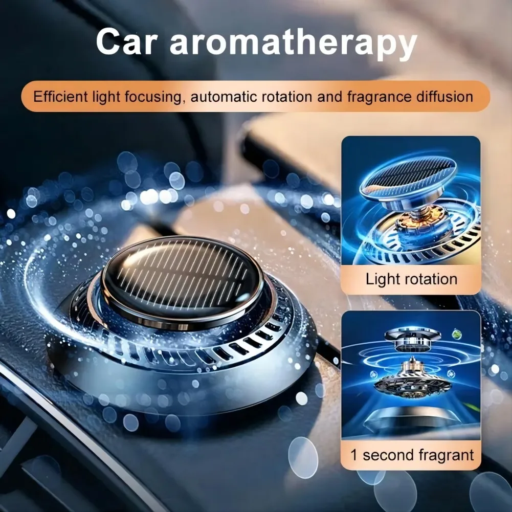 Car Air Freshener Creative Solar Rotating Car Aroma Diffuser Car Air Freshener Essential Oils Diffuser Car Interior Accessories
Car Air Freshener Creative Solar Rotating Car Aroma Diffuser Car Air Freshener Essential Oils Diffuser Car Interior Accessories