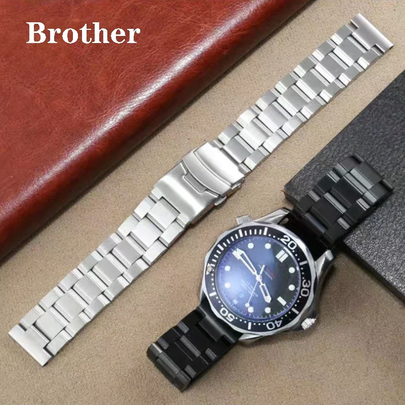 Ремешок из нержавеющей стали для часов Omega Mido King Casio Panerai, сменный Металлический Стальной ремешок для часов, аксессуары 18 22 24 26 мм
Ремешок из нержавеющей стали для часов Omega Mido King Casio Panerai, сменный Металлический Стальной ремешок для часов, аксессуары 18 22 24 26 мм