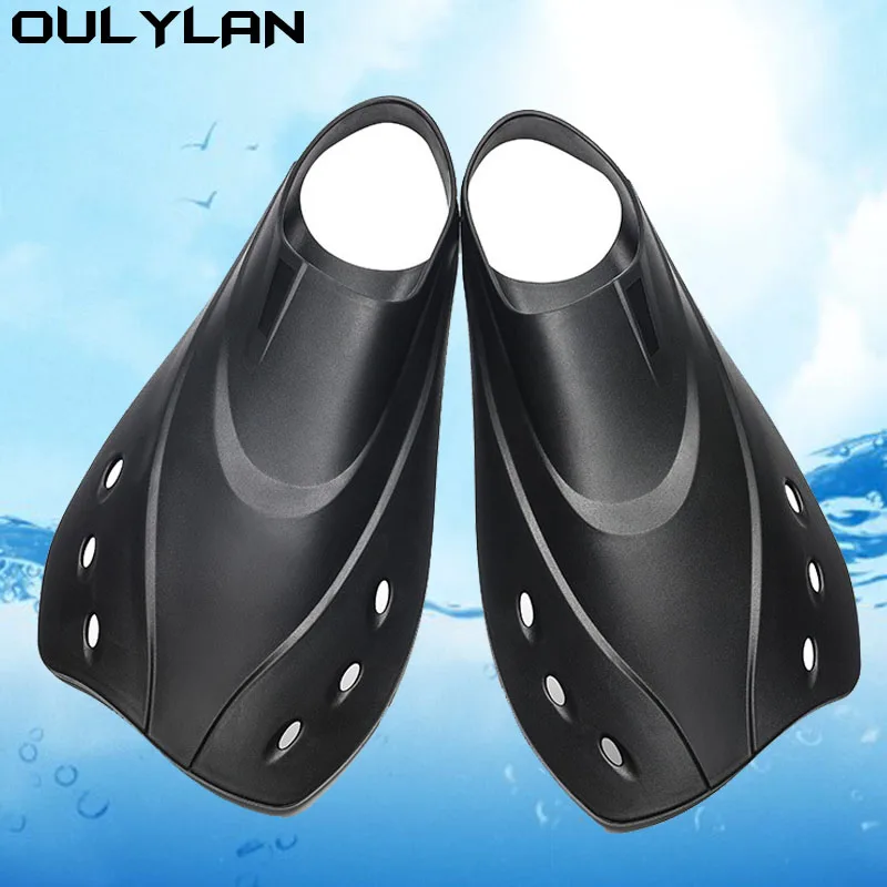 

Oulylan Swim Fins Snorkeling Fins Scuba Diving Flippers Non Slip Diving Fin Full Foot Swim Flipper Beginner Swimming Equipment