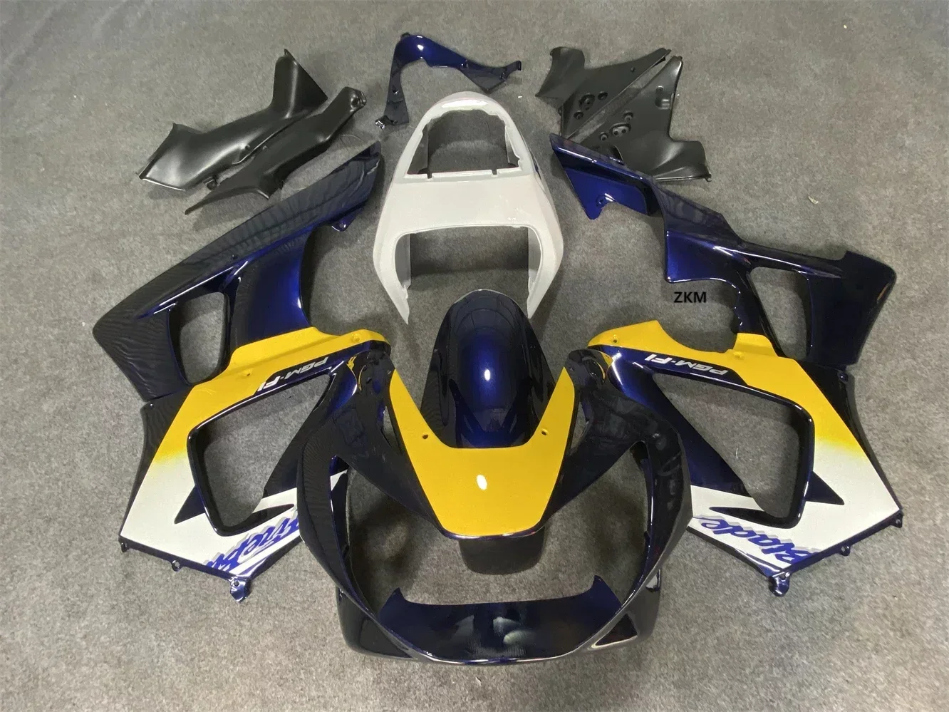 Superior Fairing kit Fit For CBR900RR 929 00 01 cbr929 Injection fairings CBR 929 2000 2001 Blue white yellow fairings
Superior Fairing kit Fit For CBR900RR 929 00 01 cbr929 Injection fairings CBR 929 2000 2001 Blue white yellow fairings
