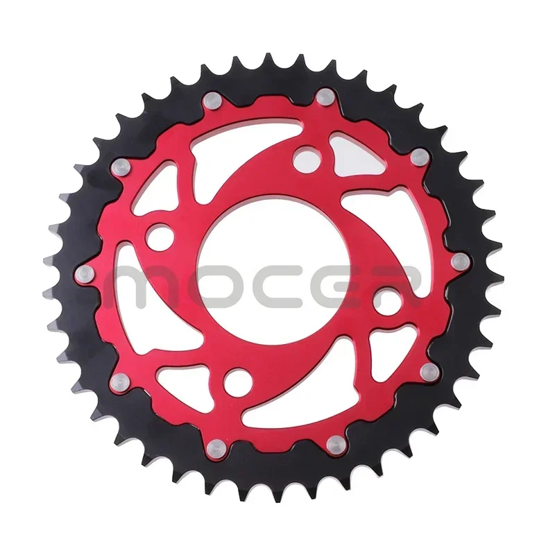 42T 52T Rear Chain Sprocket For Honda CR CRF XR CRM 125 150F 230F 230L 250 250X 250R 400 450R 450X 500 650R CR125 CRF150F CRF230 
42T 52T Rear Chain Sprocket For Honda CR CRF XR CRM 125 150F 230F 230L 250 250X 250R 400 450R 450X 500 650R CR125 CRF150F CRF230