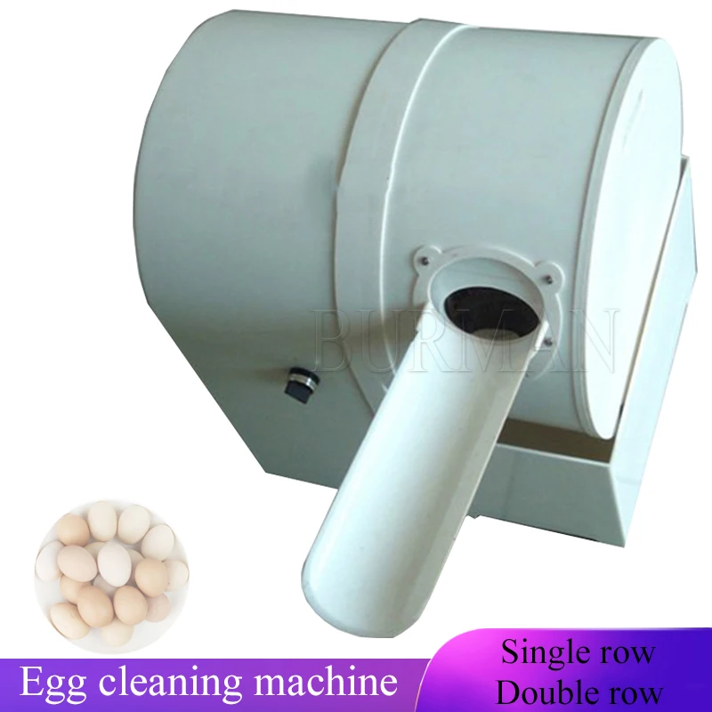 Automatic Roller Brush Type Duck Egg Washer Plastic Body Goose Egg Cleaning Machine
Automatic Roller Brush Type Duck Egg Washer Plastic Body Goose Egg Cleaning Machine
