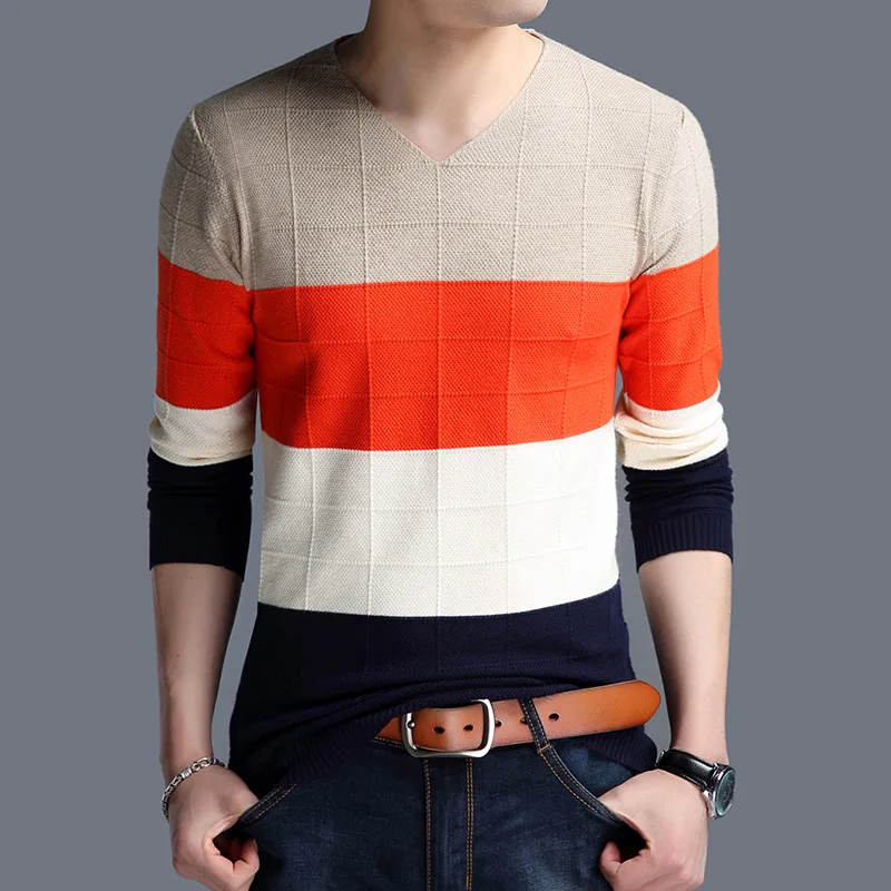 Men's Winter Sweater Korean Fashion Striped Pullover Knitwears Male Casual Cashmere Sweater Winter Y2k Harajuku
Men's Winter Sweater Korean Fashion Striped Pullover Knitwears Male Casual Cashmere Sweater Winter Y2k Harajuku