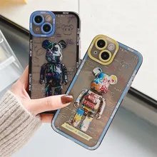 For iPhone 7 8 Plus Case Fashion Graffiti Bear Cover for iPhone 11 12 13 Pro X XR XS Max Shockproof Phone iPhone 13 Case 
For iPhone 7 8 Plus Case Fashion Graffiti Bear Cover for iPhone 11 12 13 Pro X XR XS Max Shockproof Phone iPhone 13 Case