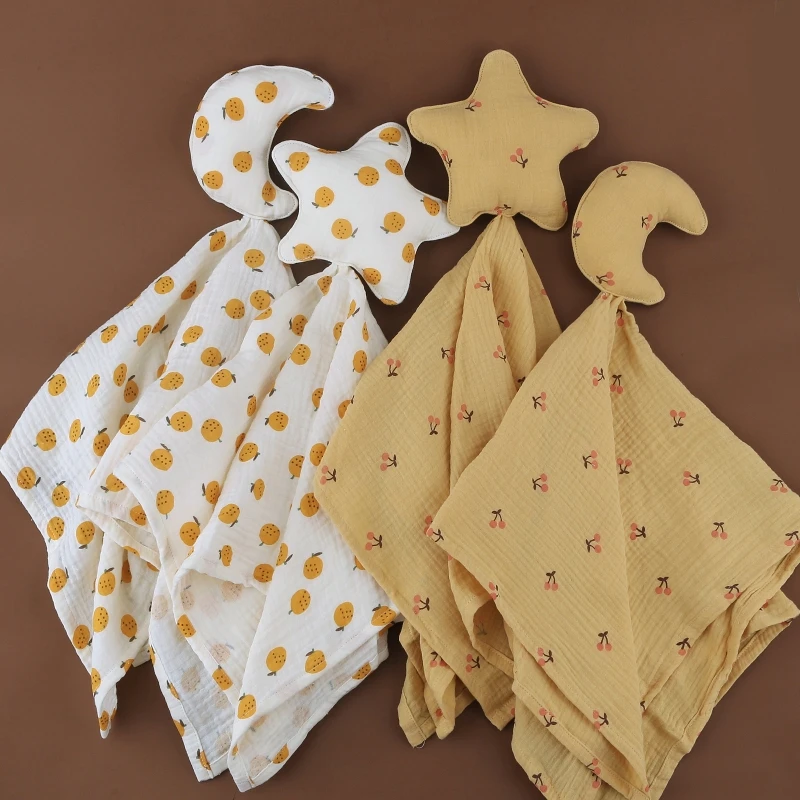 

Baby Moon Star успокаивающее полотенце спальные куклы для новорожденных мягкое уютное полотенце спальная игрушка слюна полотенце