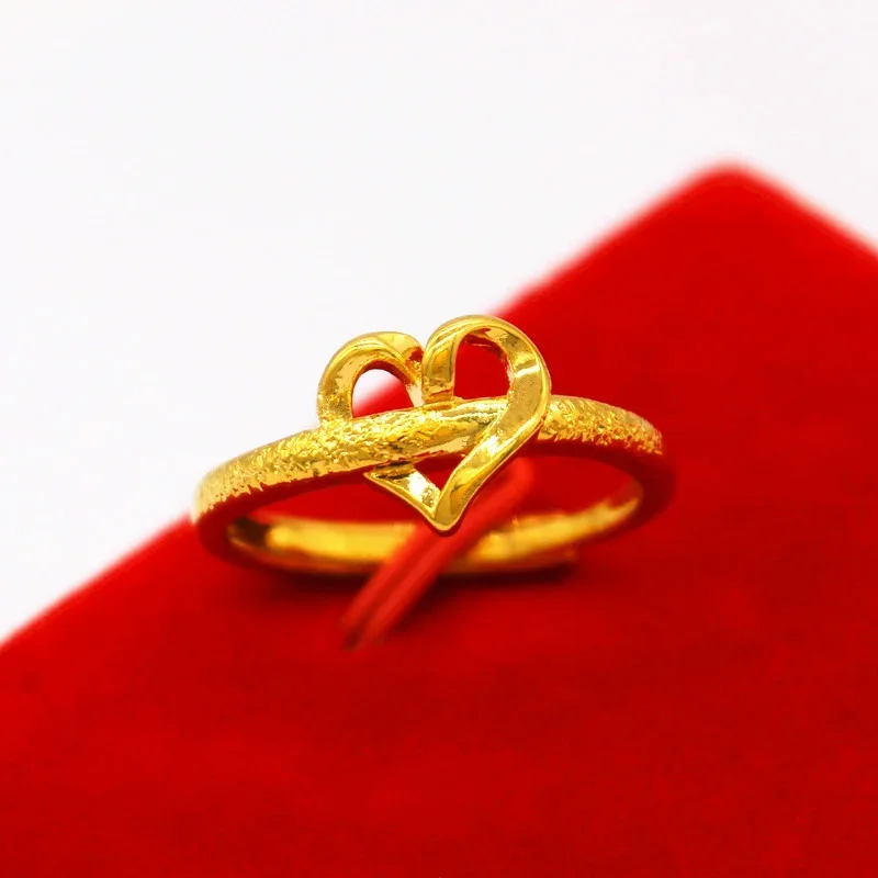 

Mencheese модное роскошное песочное Золотое любовное кольцо, женское медное позолоченное обручальное кольцо, ювелирные изделия в подарок