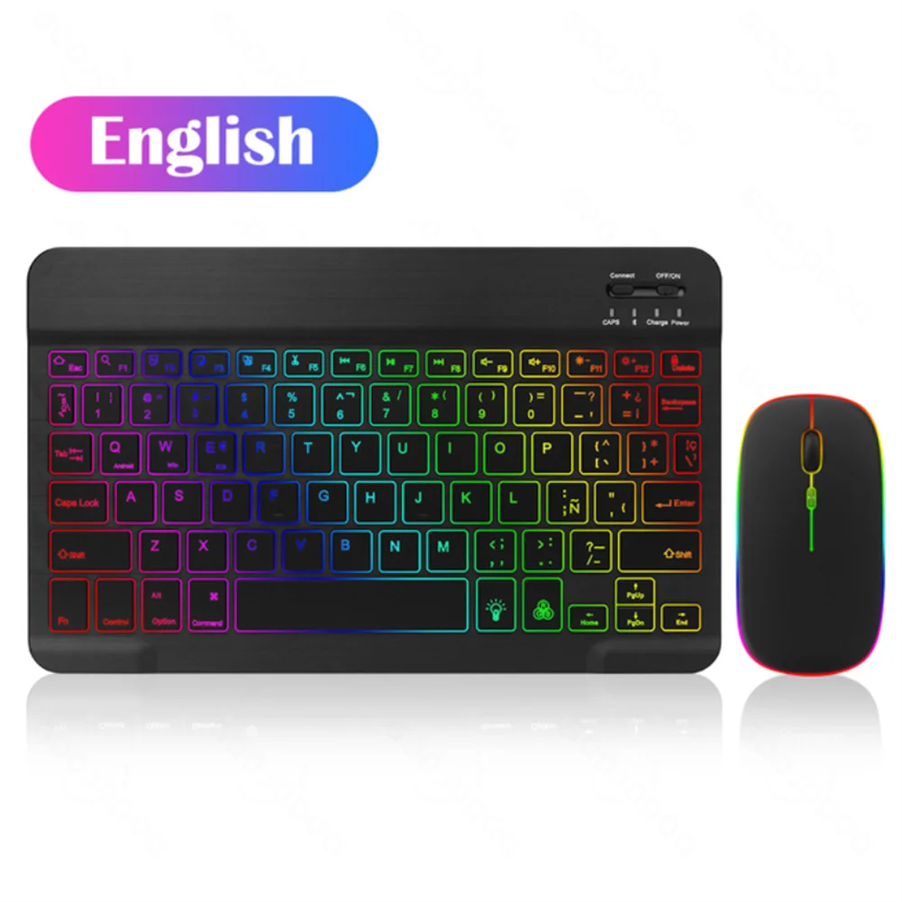Wireless Keyboard Mouse Ergonomic Design RGB Color Backlighting Keyboard Mouse For Desktop Laptop PC Computer
Wireless Keyboard Mouse Ergonomic Design RGB Color Backlighting Keyboard Mouse For Desktop Laptop PC Computer