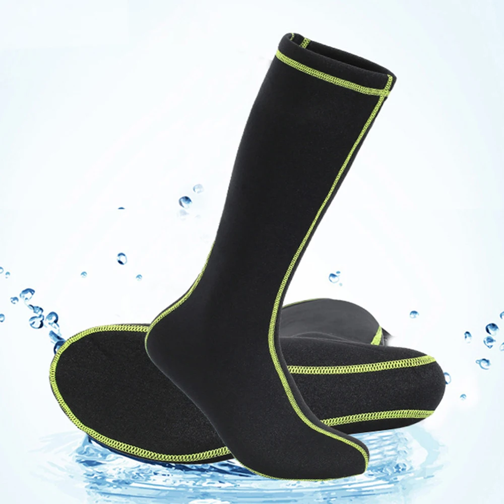 

Новинка 1,5 мм Неопреновые резиновые носки для дайвинга для взрослых Пляжные Носки для дайвинга серфинга Нескользящие Мужские Женские носки для водных видов спорта плавания и дайвинга