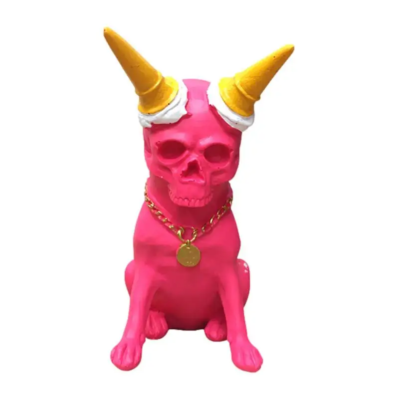 Animal Skeleton Halloween Decor Dog Skull Desktop Resin Sculpture Portable Horror Figurines For Collection Souvenir Weird Home
Animal Skeleton Halloween Decor Dog Skull Desktop Resin Sculpture Portable Horror Figurines For Collection Souvenir Weird Home
