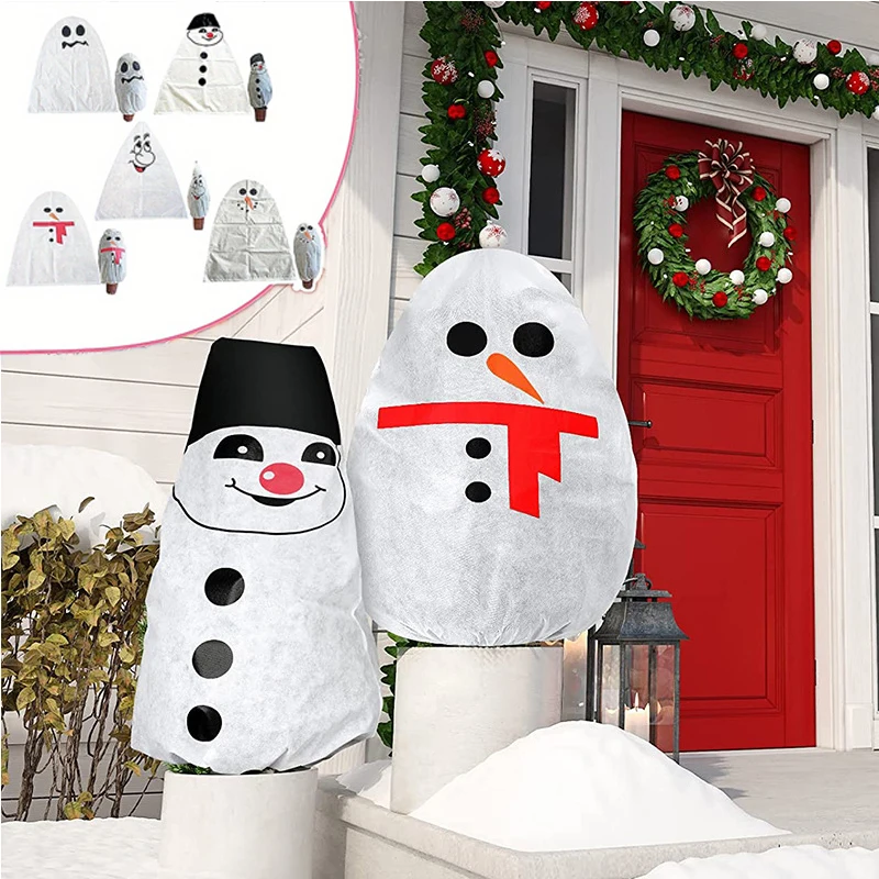 Чехол с рождественской елкой многоразовые сетчатые мешки для защиты растений со шнурком, зимний чехол для дерева для предотвращения замерзания мороза, насекомых 
Чехол с рождественской елкой многоразовые сетчатые мешки для защиты растений со шнурком, зимний чехол для дерева для предотвращения замерзания мороза, насекомых