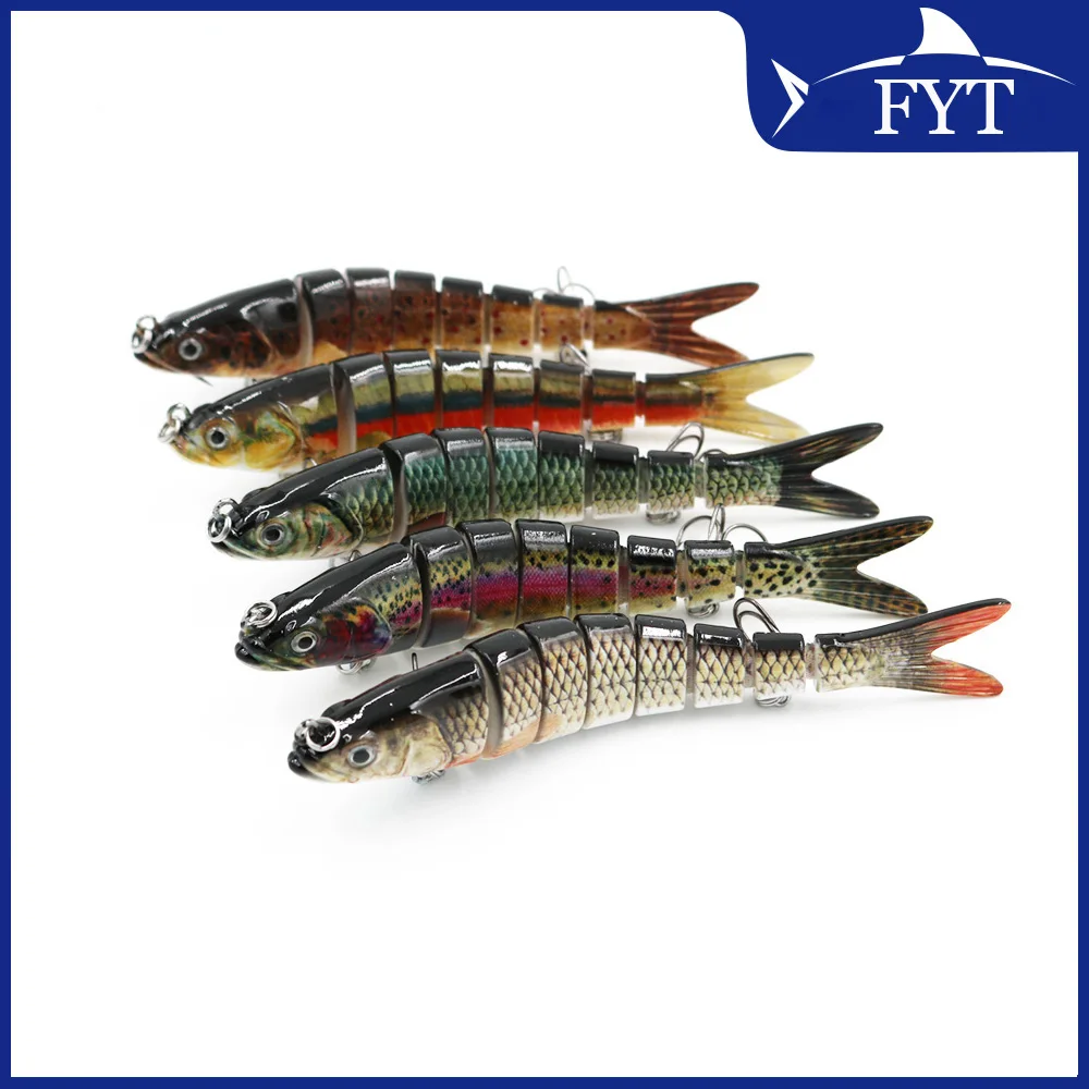 5.5inch/14cm Sinking Wobblers Fishing Lures Jointed Crankbait Swimbait 8 Segment Hard Artificial Bait For Fishing Tackle Lure
5.5inch/14cm Sinking Wobblers Fishing Lures Jointed Crankbait Swimbait 8 Segment Hard Artificial Bait For Fishing Tackle Lure