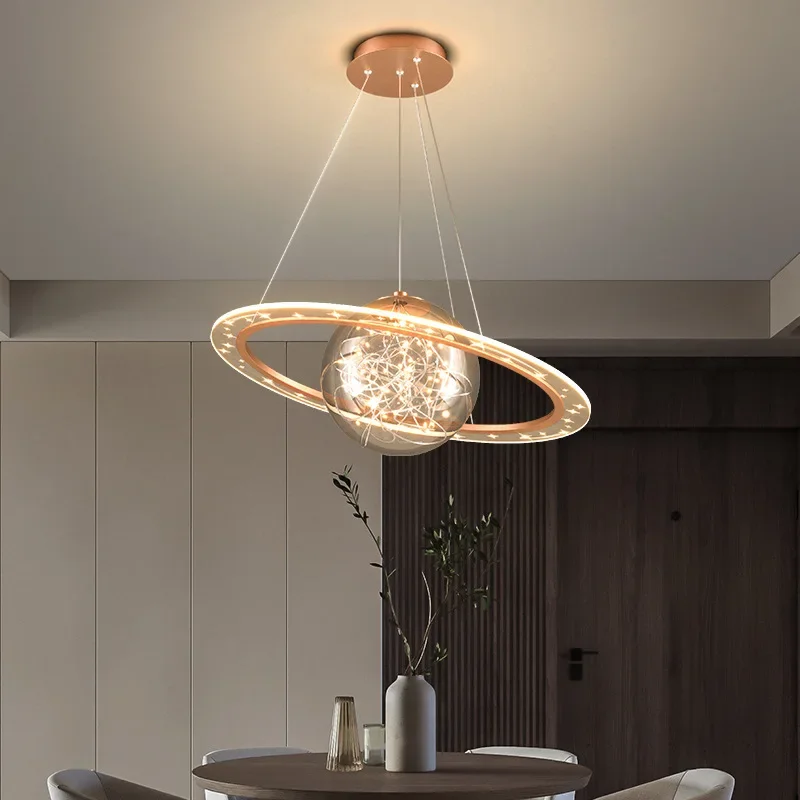 Nordic Luxury Chandelier Hardware Acrylic Golden Led Interior Pendant Lamp Restaurant Children Bedroom Ceiling Lighting
Nordic Luxury Chandelier Hardware Acrylic Golden Led Interior Pendant Lamp Restaurant Children Bedroom Ceiling Lighting
