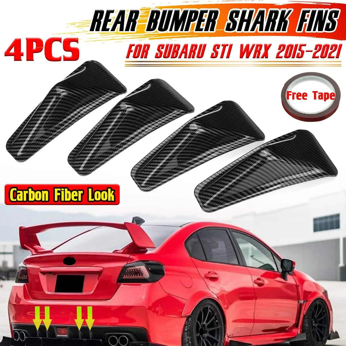 4 шт., автомобильный разветвитель для Subaru STI WRX 2015 2016 2017 2018 2019 2020
4 шт., автомобильный разветвитель для Subaru STI WRX 2015 2016 2017 2018 2019 2020