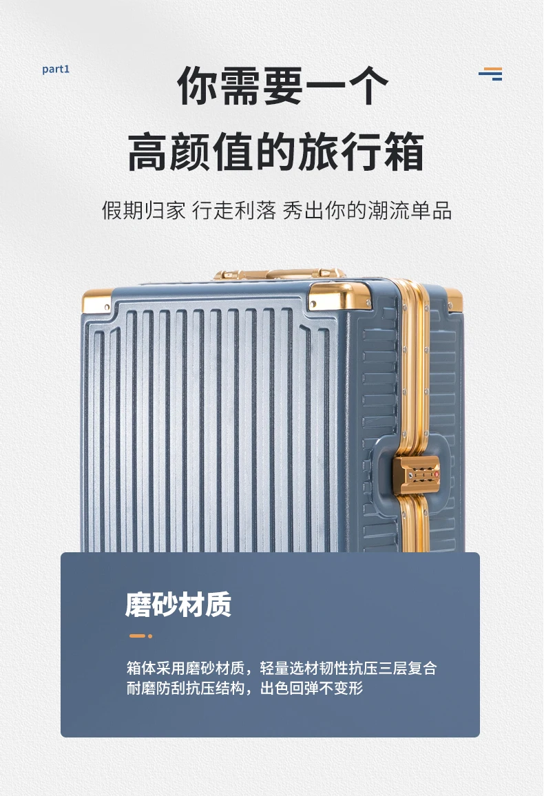 A178 Luggage case for women, small and lightweight 18 inch boarding trolley case, new small travel code leather case
A178 Luggage case for women, small and lightweight 18 inch boarding trolley case, new small travel code leather case