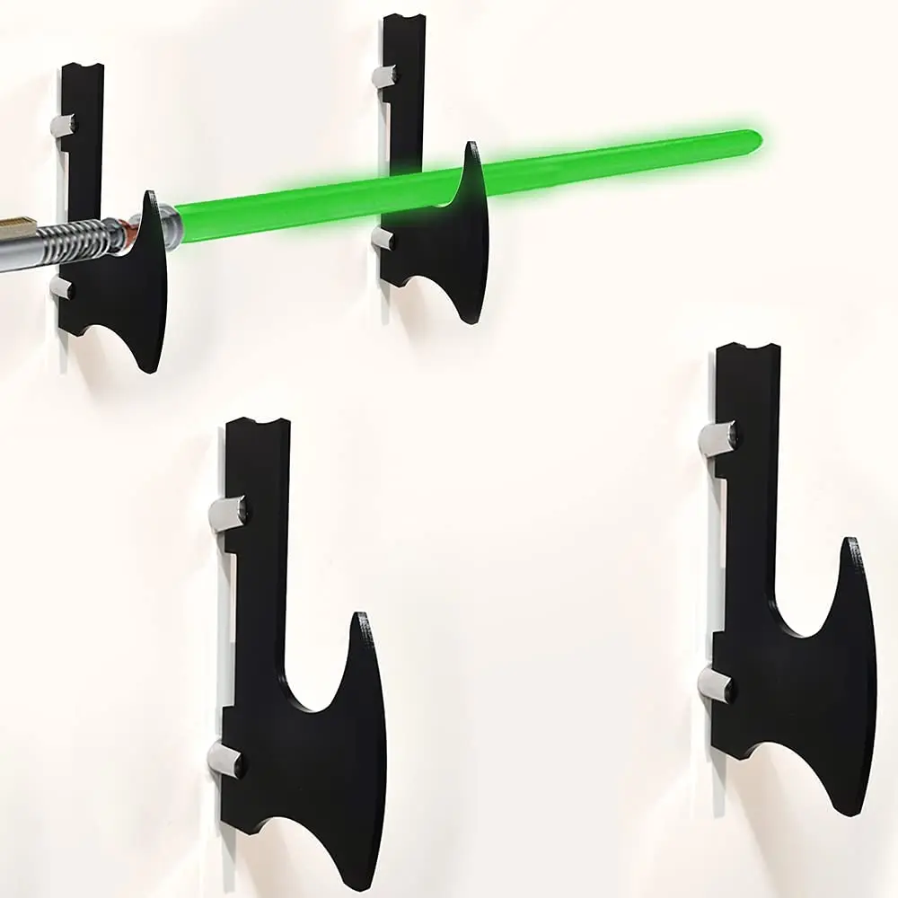 Acrylic Sword Stand Hook,2-Tier Wall Mounted Samurai Sword Display Holder Rack for Katana or Wakizashi Sword, Support Swords
Acrylic Sword Stand Hook,2-Tier Wall Mounted Samurai Sword Display Holder Rack for Katana or Wakizashi Sword, Support Swords