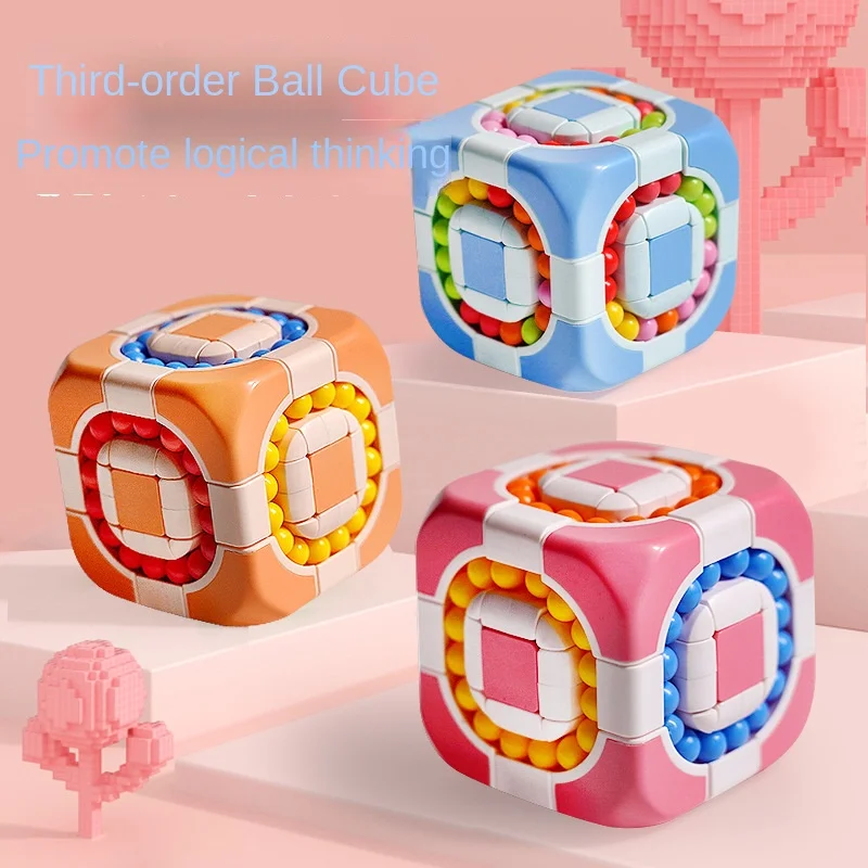 New 6-sided Rotation Finger Magic Beans Spin Bead Puzzles Game Gyro Antistress Learning Educational Magic Disk For Children
New 6-sided Rotation Finger Magic Beans Spin Bead Puzzles Game Gyro Antistress Learning Educational Magic Disk For Children