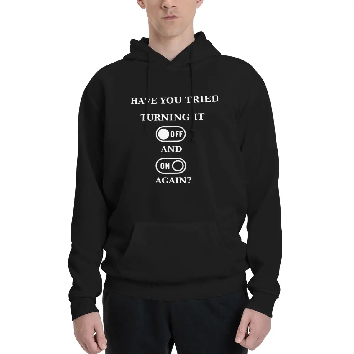 Tech Humor Turn It Off Turn It On Classi Couples Plus Velvet Hooded Sweater Funny Fitness Sexy With hood pullover High quality
Tech Humor Turn It Off Turn It On Classi Couples Plus Velvet Hooded Sweater Funny Fitness Sexy With hood pullover High quality