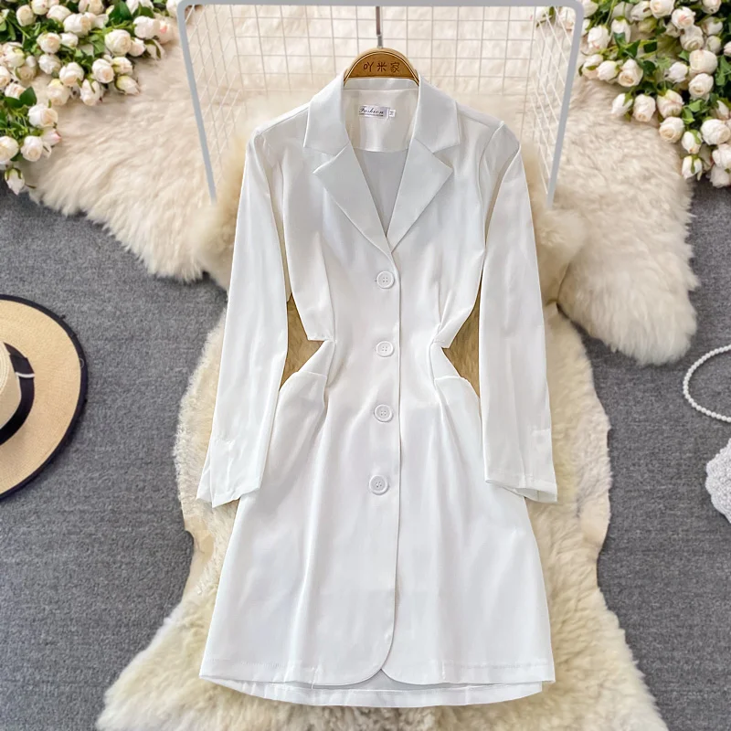 Женское ажурное платье-рубашка, корейское шикарное привлекательное облегающее платье с высокой талией, длинным рукавом и воротником-стойкой, осень 2023
Женское ажурное платье-рубашка, корейское шикарное привлекательное облегающее платье с высокой талией, длинным рукавом и воротником-стойкой, осень 2023