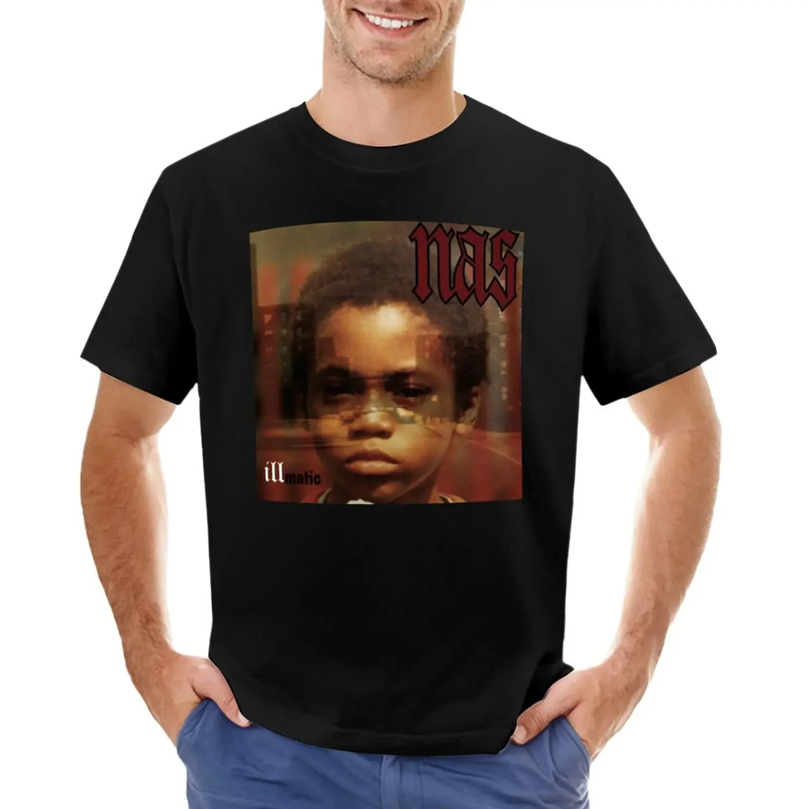 Nas - Illmatic Album cover T-Shirt Aesthetic clothing quick-drying funny t shirts for men
Nas - Illmatic Album cover T-Shirt Aesthetic clothing quick-drying funny t shirts for men