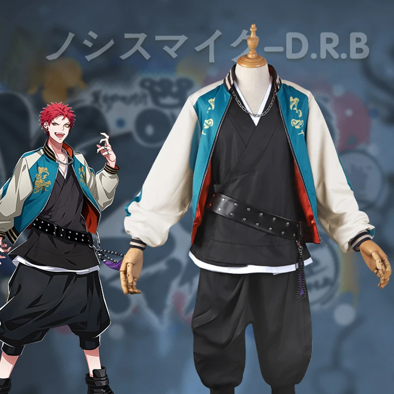 Division Rap Battle Cosplay DRB Hypnosis Mic Kuko Harai Evil Monk Costume Jacket Pant Suit Halloween Uniform Party Outfit
Division Rap Battle Cosplay DRB Hypnosis Mic Kuko Harai Evil Monk Costume Jacket Pant Suit Halloween Uniform Party Outfit