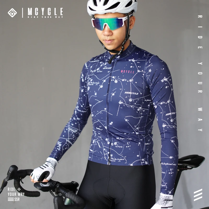 Mcycle Man Race Cutting Cyling Jersey Long Sleeves Anti-uv Slim Graphene Blended Fabric Good Elastic Cycling Jersey
Mcycle Man Race Cutting Cyling Jersey Long Sleeves Anti-uv Slim Graphene Blended Fabric Good Elastic Cycling Jersey