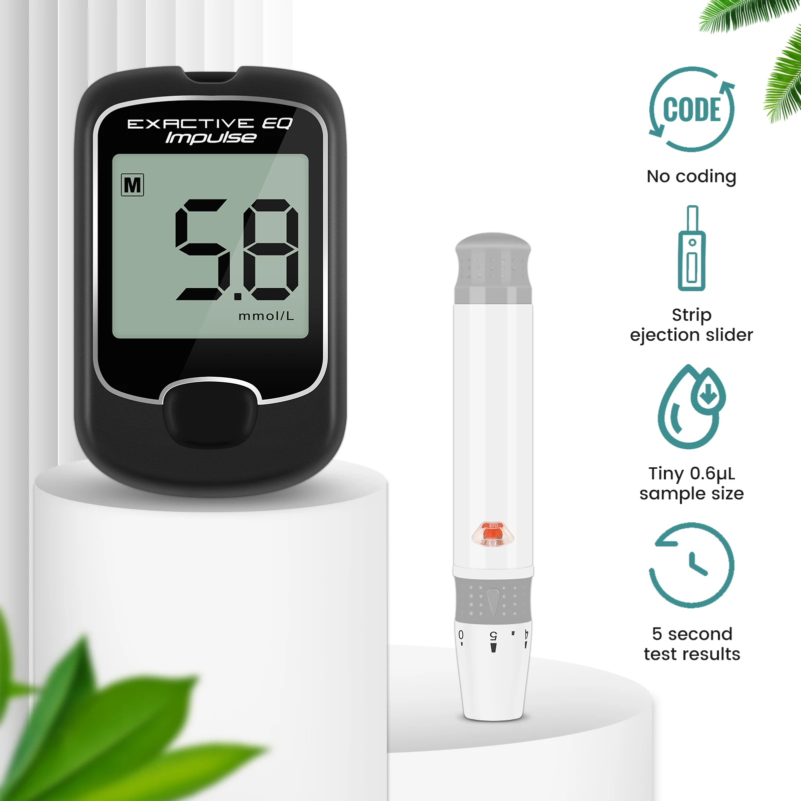Generic Blood Glucose Meter For Diabetics Measurement