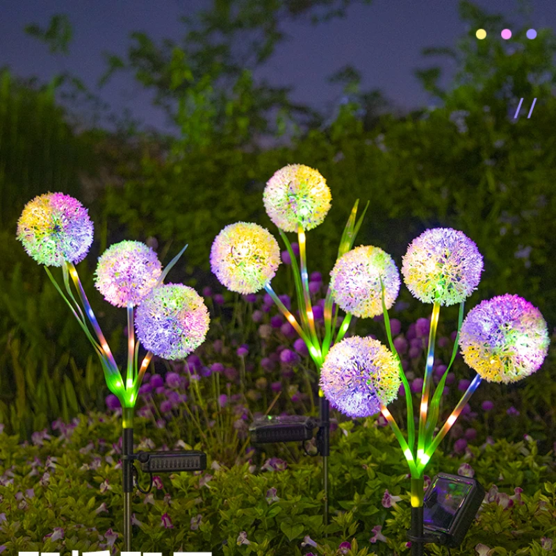 Solar Outdoor Light Outdoor Waterproof Dandelion Festive Lantern Garden Balcony Decoration Villa Layout Floor Outlet Lawn Lamp
Solar Outdoor Light Outdoor Waterproof Dandelion Festive Lantern Garden Balcony Decoration Villa Layout Floor Outlet Lawn Lamp