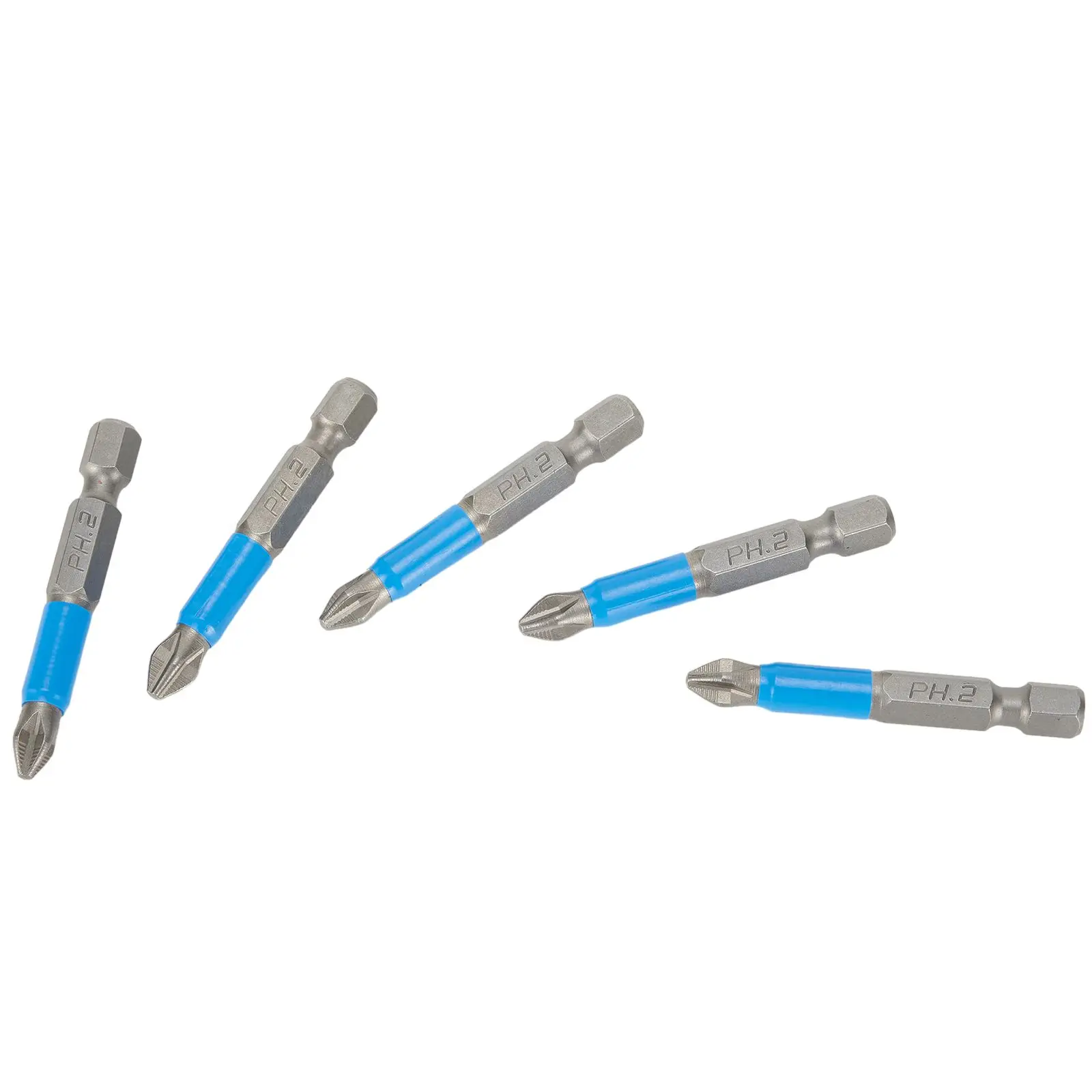 Hand Tools Screwdriver Bits 1/4inch 50mm 5pcs Antislip Blue+silver Cross Screwdriver Bits Electric Screwdriver
Hand Tools Screwdriver Bits 1/4inch 50mm 5pcs Antislip Blue+silver Cross Screwdriver Bits Electric Screwdriver