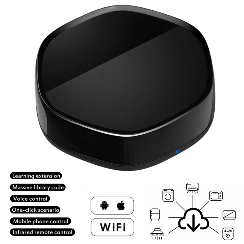 

Tuya Multi-Mode Gateway Hub Smart Home Wireless Bridge Bluetooth Mesh WiFi IR Remote Control for Alexa Smart Life